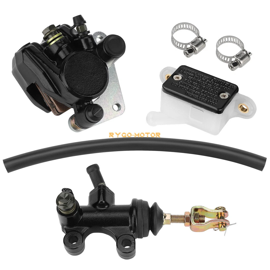 Front Brake Caliper & Rear Brake Master Cylinder for Honda ATC200X (1983–1985)