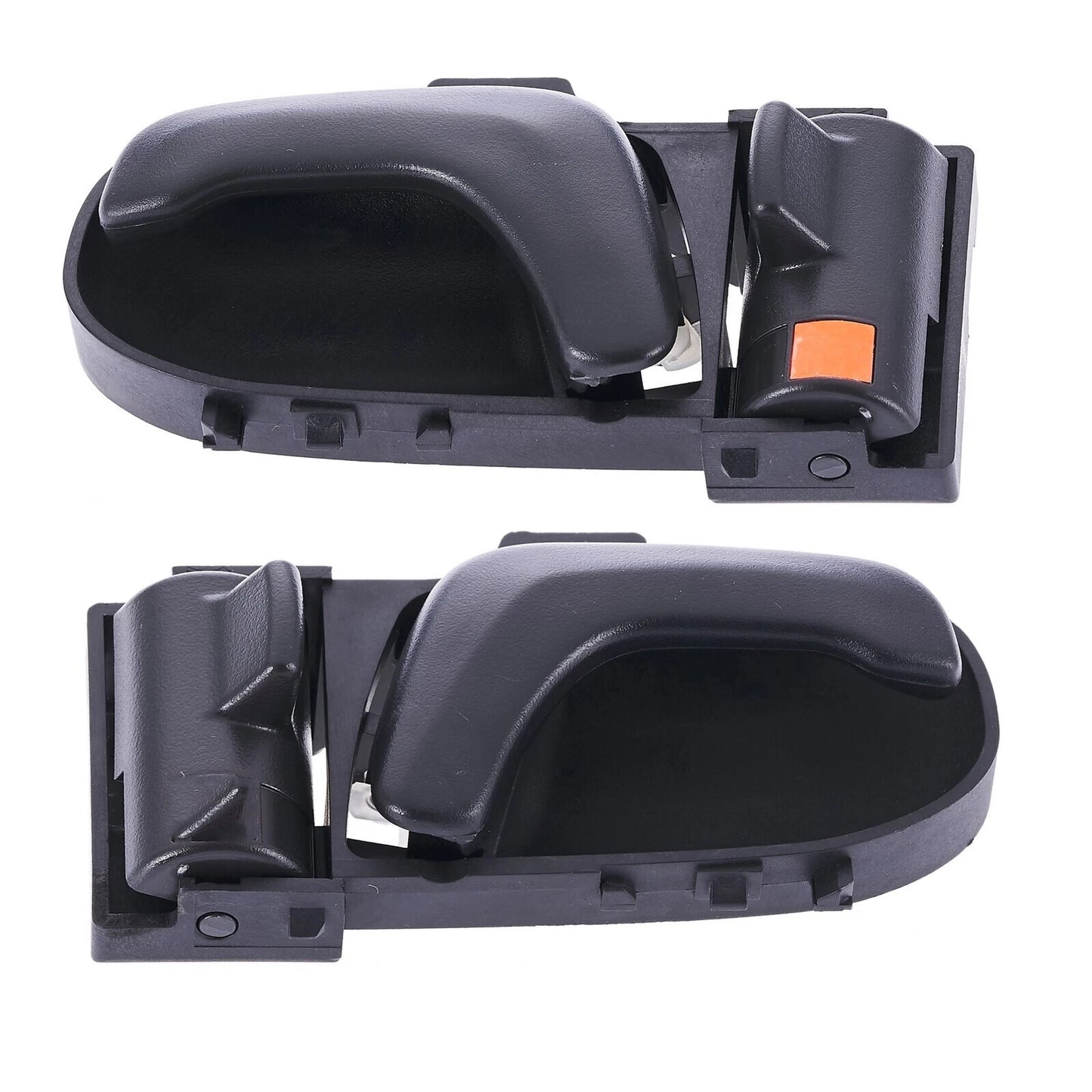 Door Handle Inner Set of 2 for Holden Barina MH (1991-1994) Grey Front & Rear