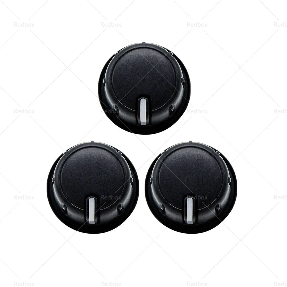 3 x Heater Fan Control Switch Knobs for Toyota Hilux Vigo (2005-2015)
