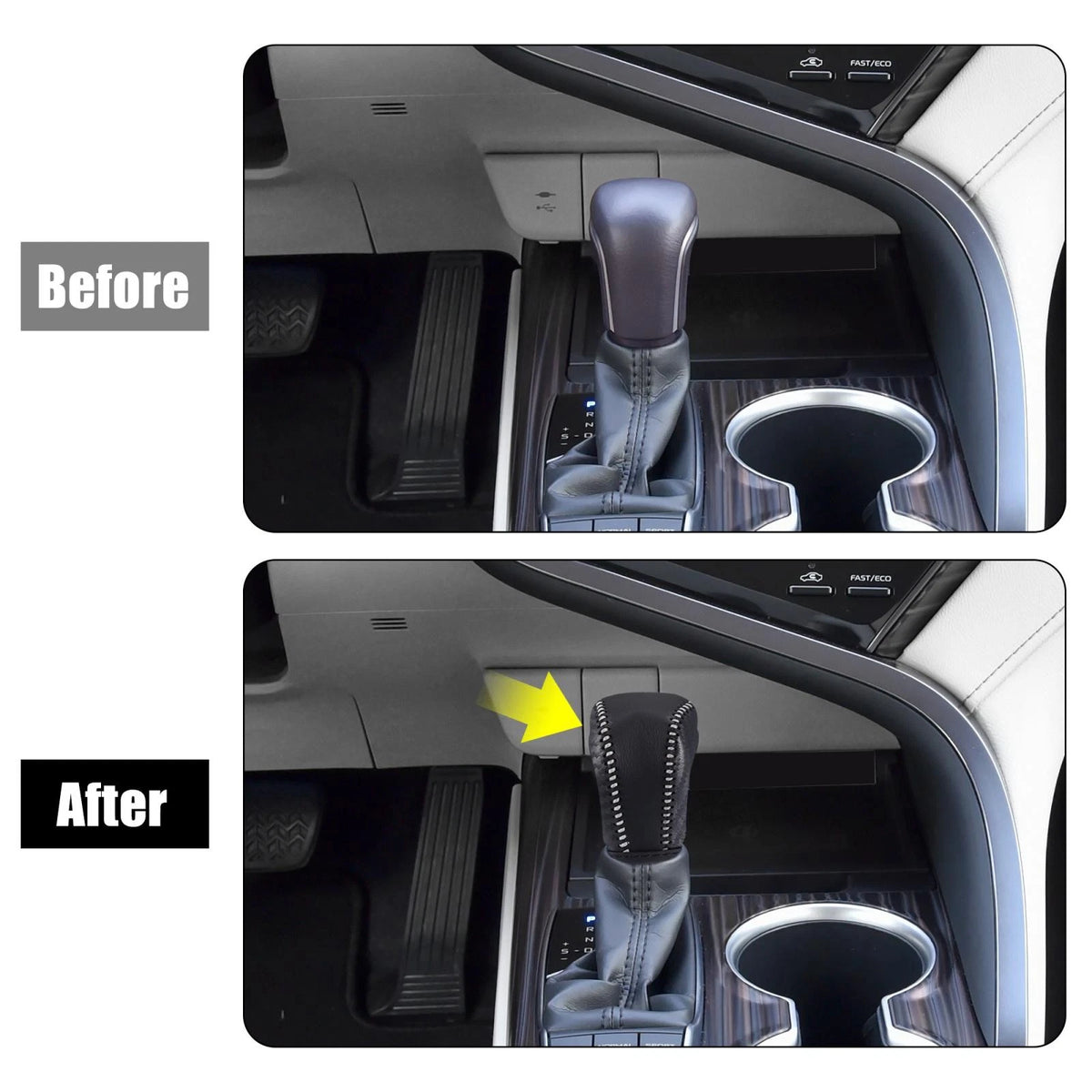 Gear Shift Knob Cover for Toyota Camry (2017–2021)