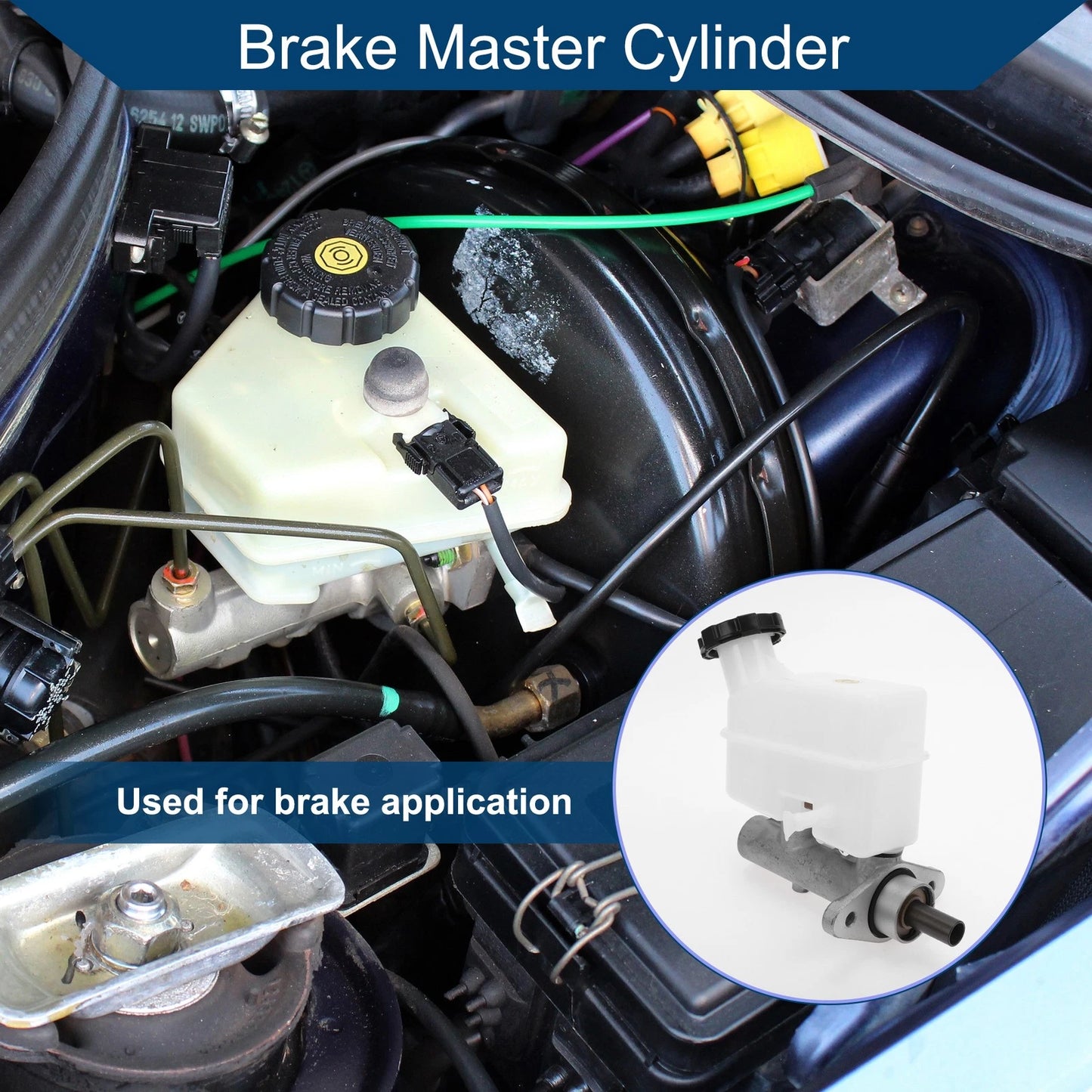 Brake Master Cylinder with Reservoir for Hyundai Tucson (2008-2009)