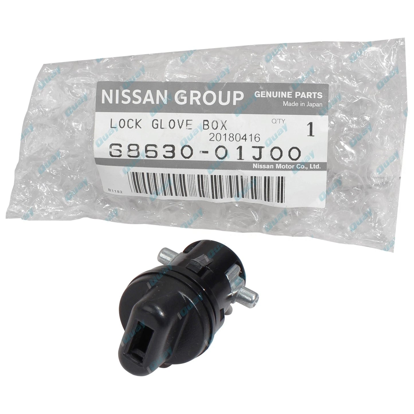 Genuine Nissan Glove Box Door Lock Assembly for GQ Y60 Patrol + Maverick