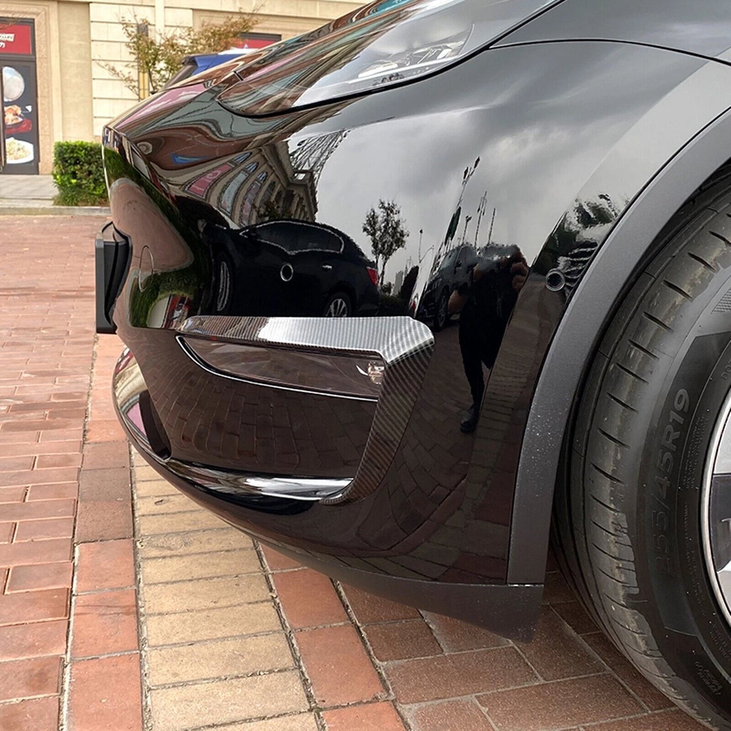 Front Bumper Side Air Vent Trim Cover for Tesla Model Y (2020-2024)
