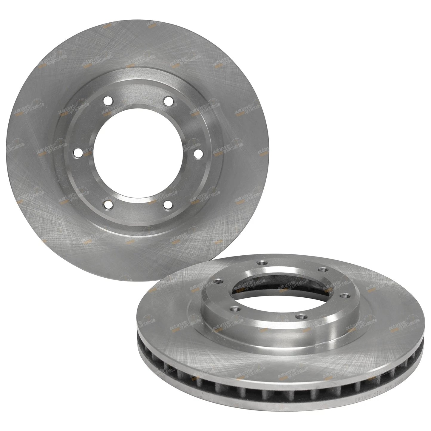 2 x Disc Brake Rotors for Toyota Landcruiser FZJ80 HDJ80 HZJ80 (1992–1998)