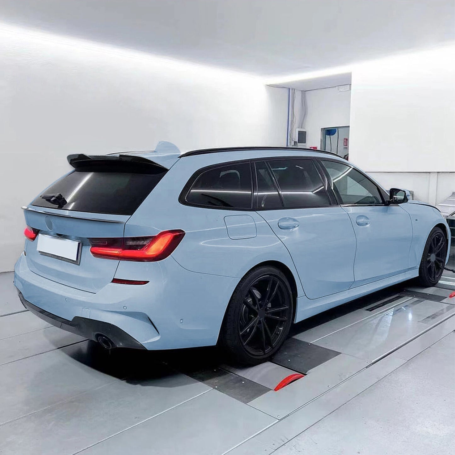Rear Boot Spoiler for BMW 3 Series G21 (2019-2023) Carbon Fiber Look