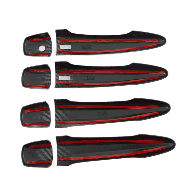 Carbon Style Door Handle Covers for Nissan Sentra (2020-2024)