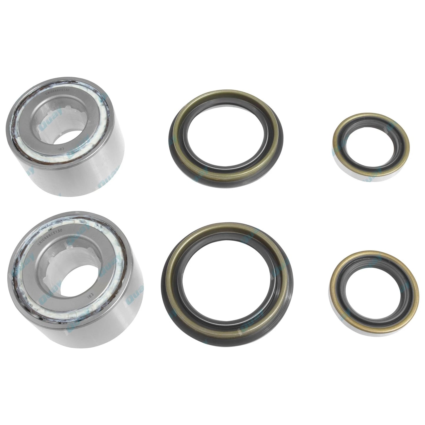 2 Rear Wheel Bearing Kits for Nissan Patrol GQ 1988~1999 Models with Disc Brakes