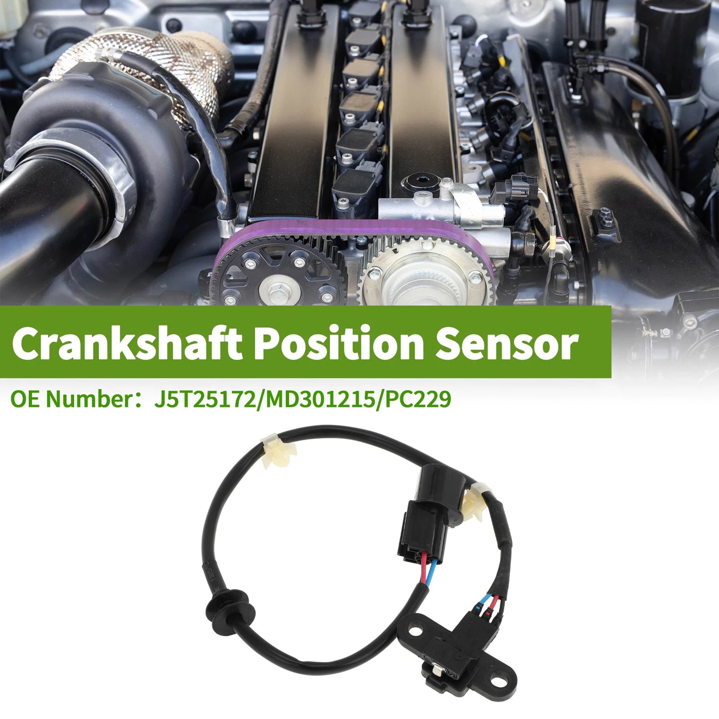 Crankshaft Position Sensor for Mitsubishi Galant 2.4 (1995-1998) 1 Pc