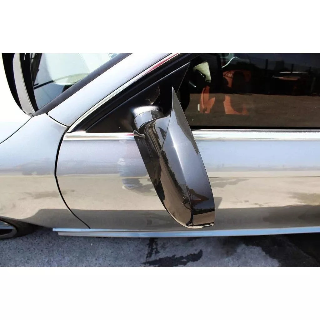 2 Piece Gloss Black Side View Mirror Covers for Audi A3 8P (2008-2012)