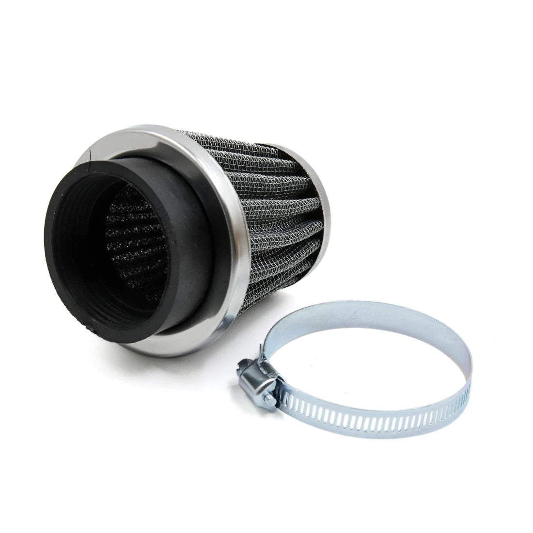 Black Universal Tapered 48mm / Intake Filter for Cafe Racer