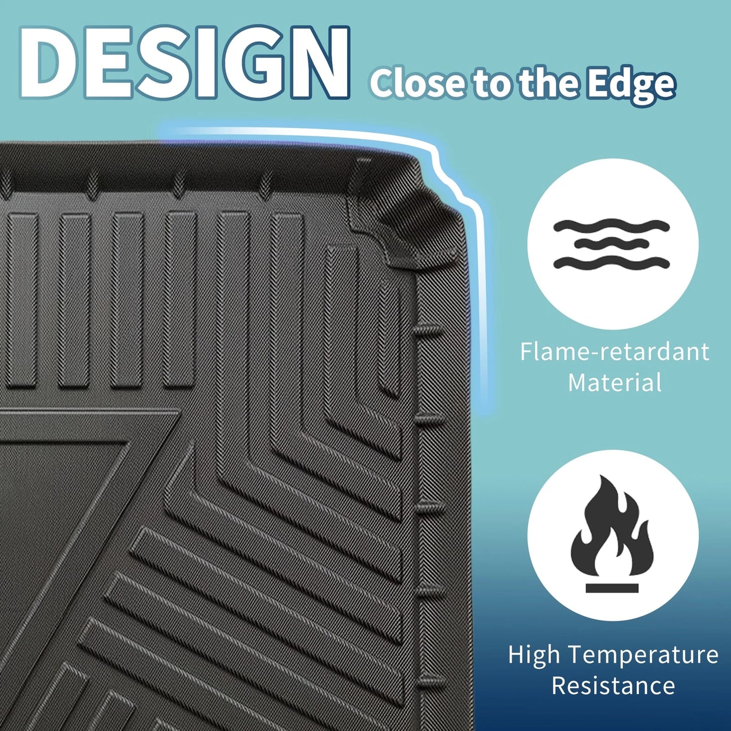 Cargo Liner Rear Trunk Mat for Buick Encore 13-22 (13–22)