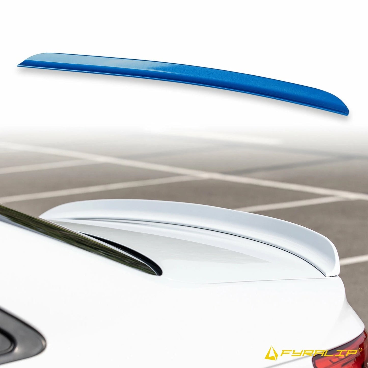 Boot Lip Spoiler for BMW 8er E31 (1989-1999) Blue