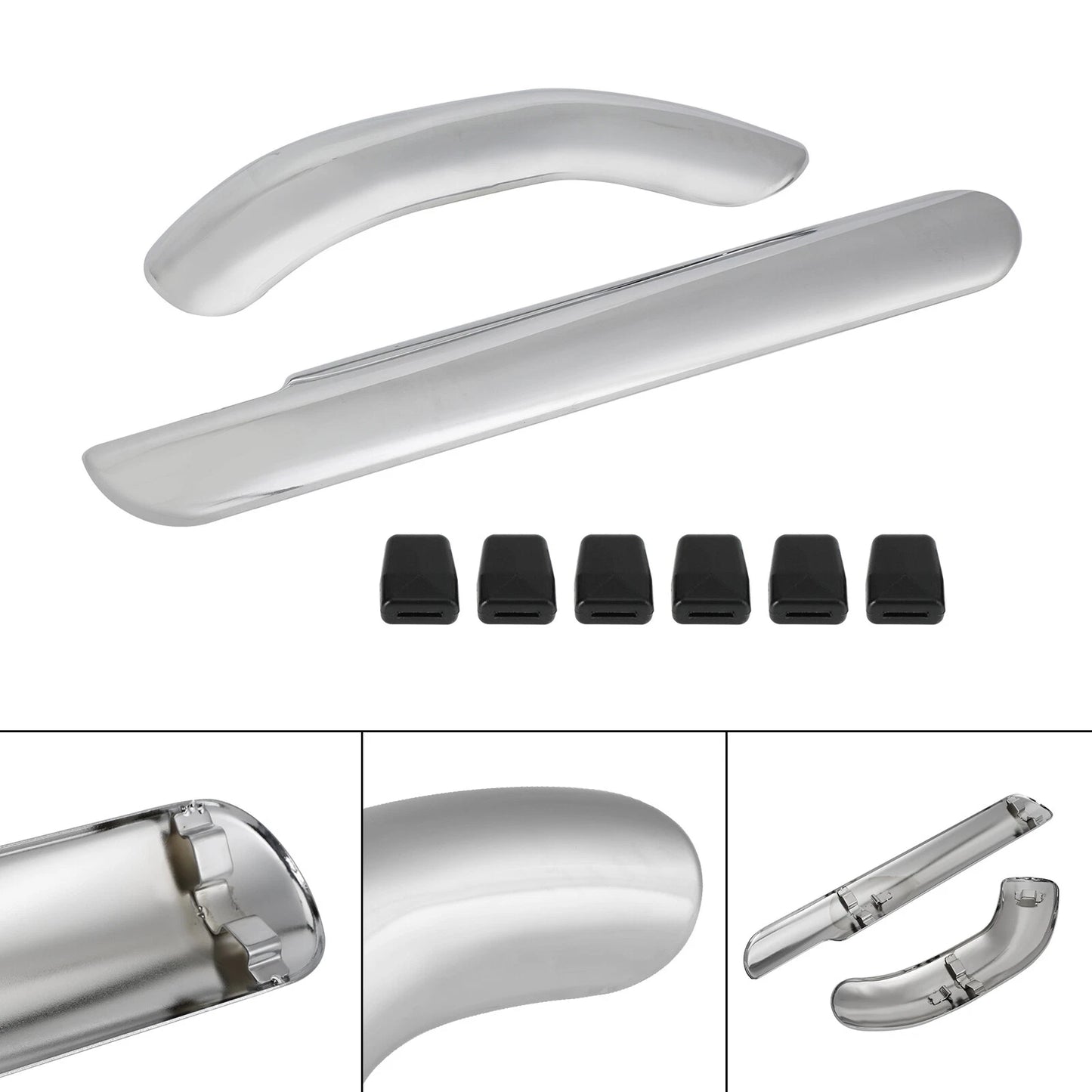 Heat Shield Exhaust Muffler Cover for Honda Shadow VT400 VT750 (1997-2009)