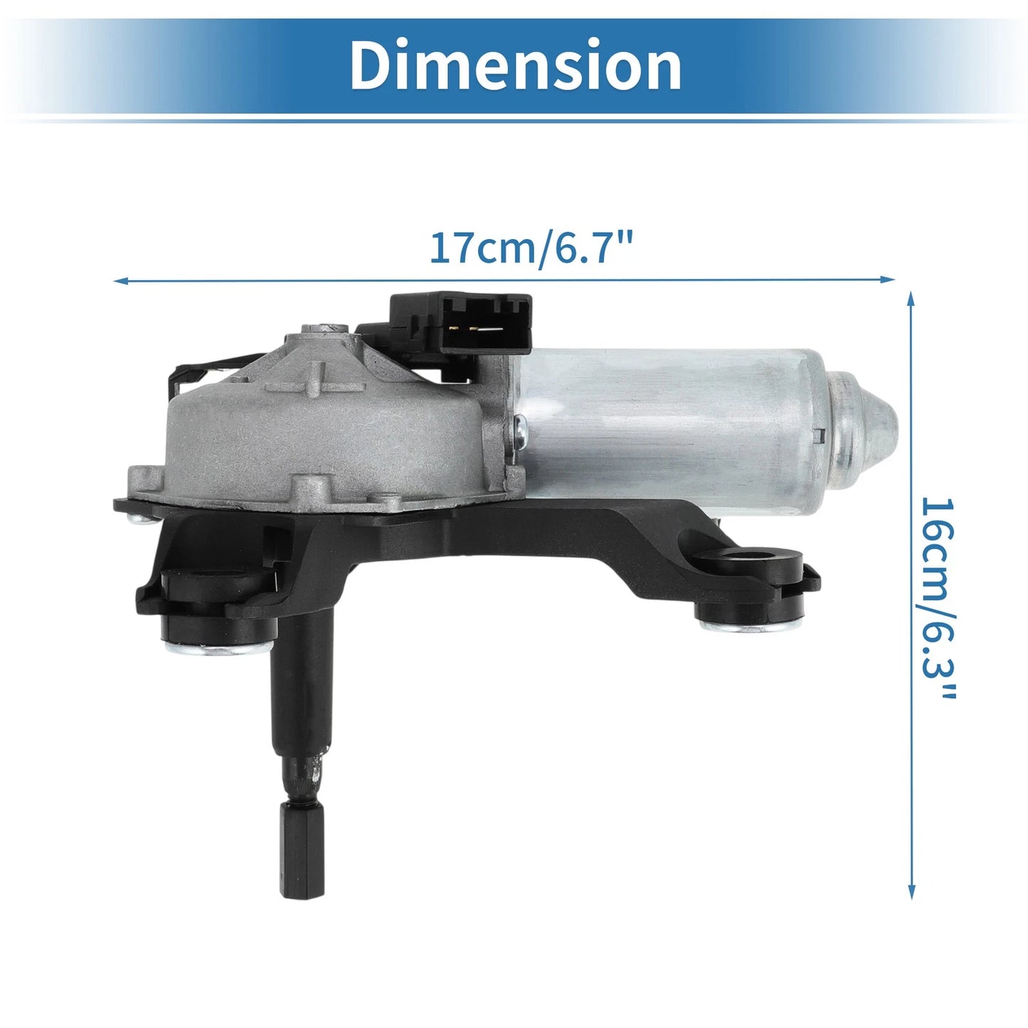 Rear Windscreen Wiper Motor for Mini Cooper R50 R56 Countryman (2001-2016)