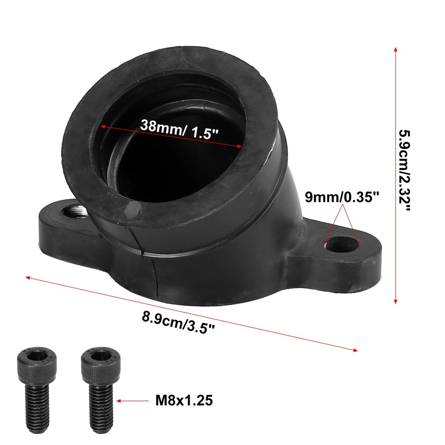 Carburetor Intake Adaptor Connector for Polaris Trail Boss