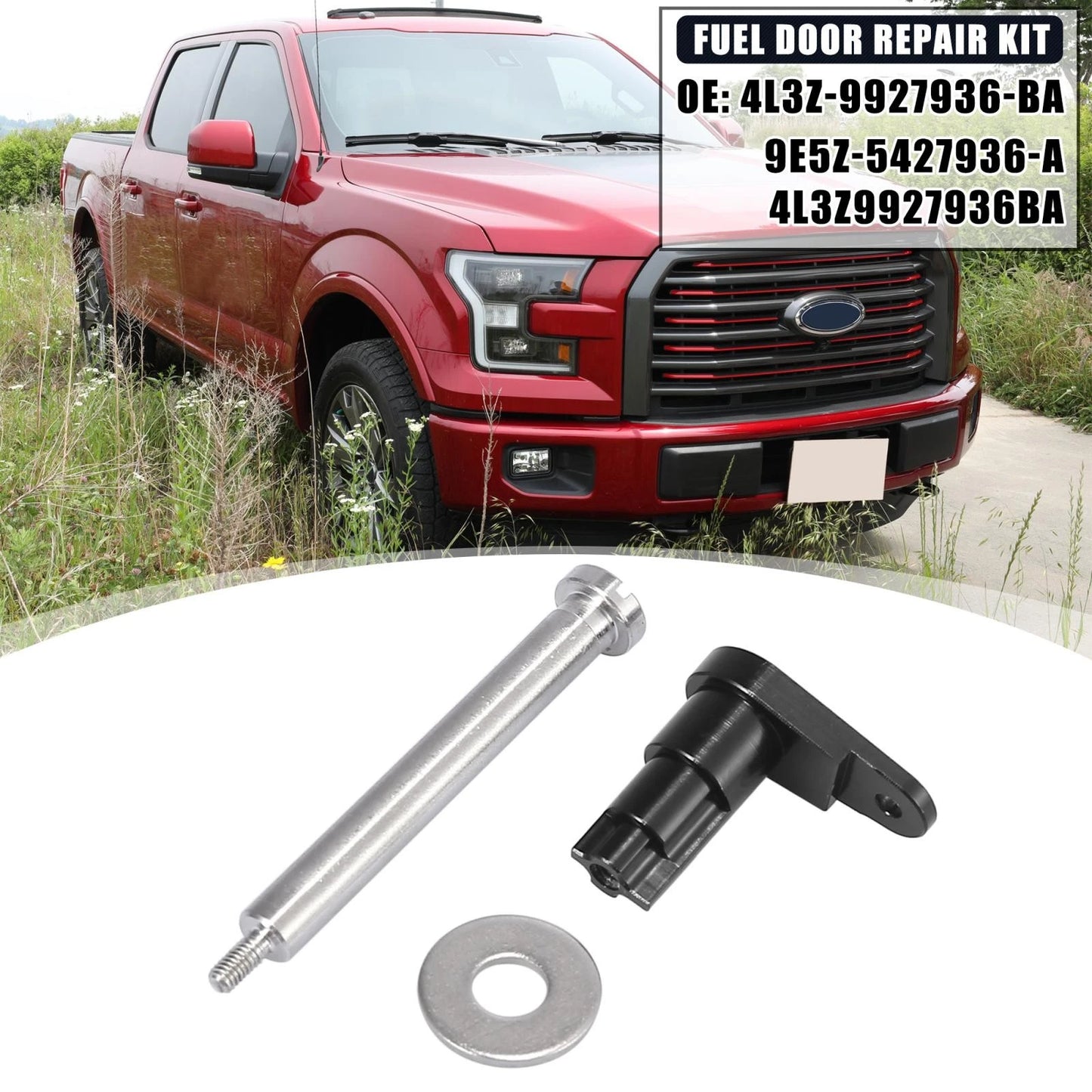 Fuel Door Repair Kit for Ford F-150 (2009-2014) - Fix Loose Gas Cap