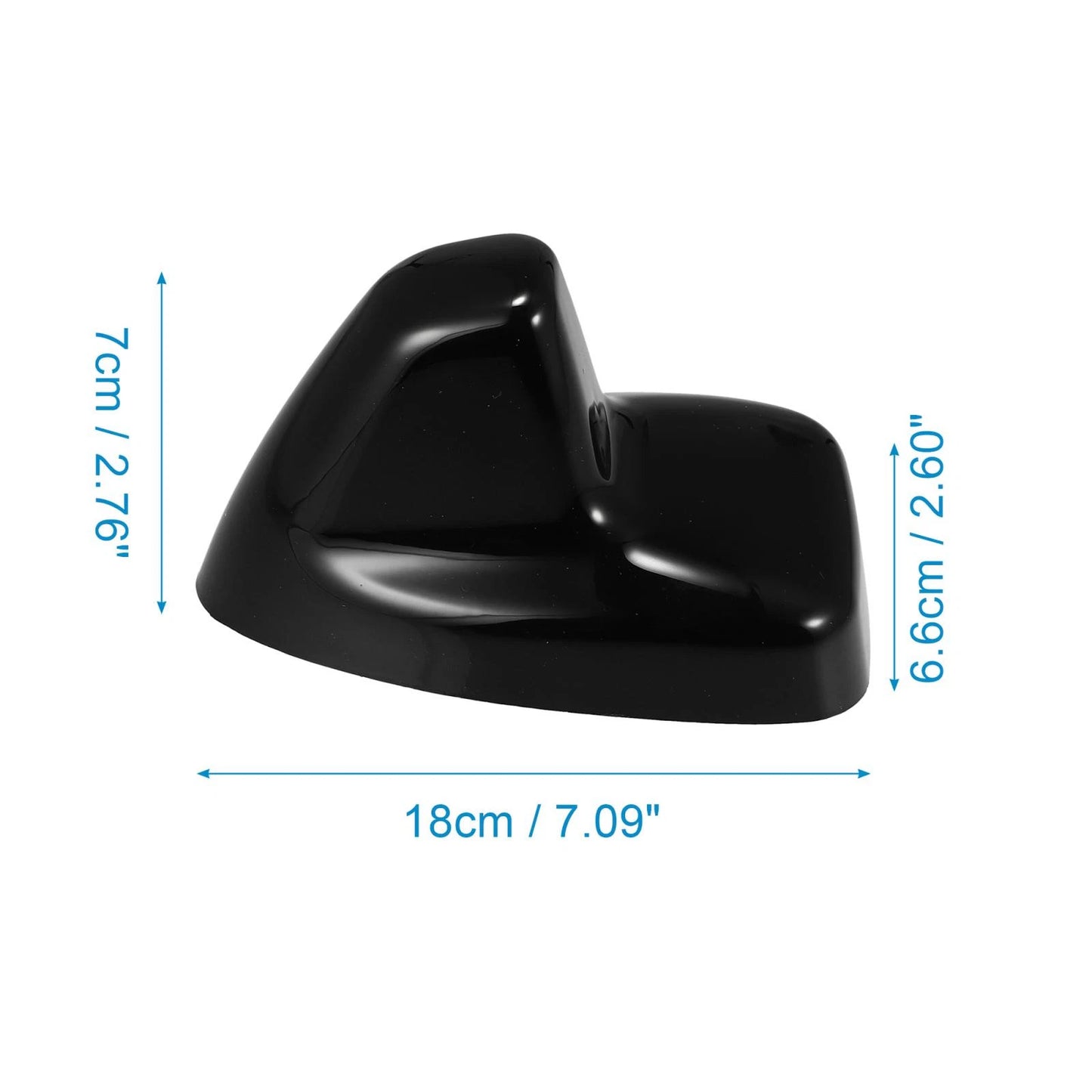 Shark Fin Antenna Roof Cover Trim Black for Toyota Tundra (2014-2021)
