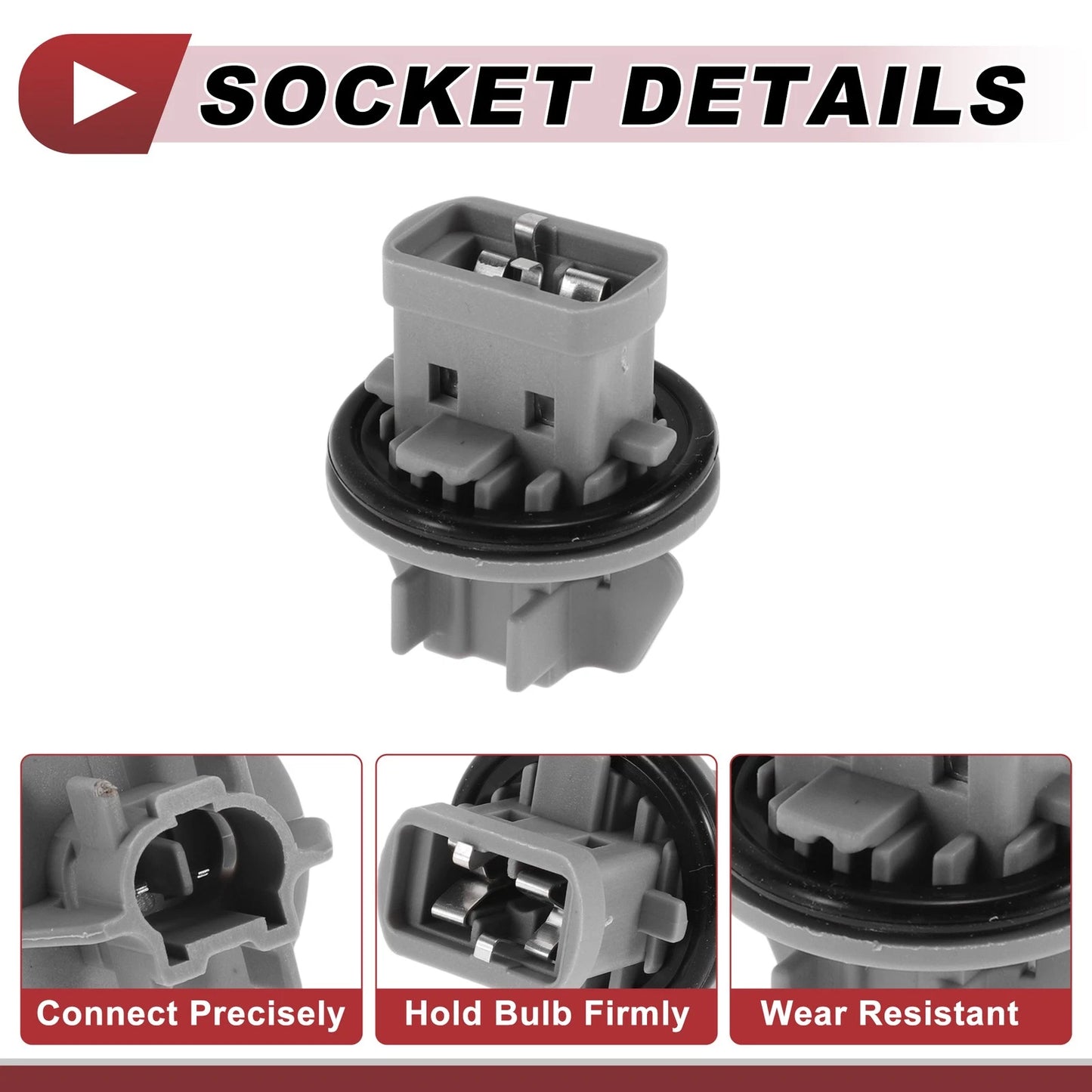 Rear Fog Light Socket Wiring for Toyota Prado (2009-2023)