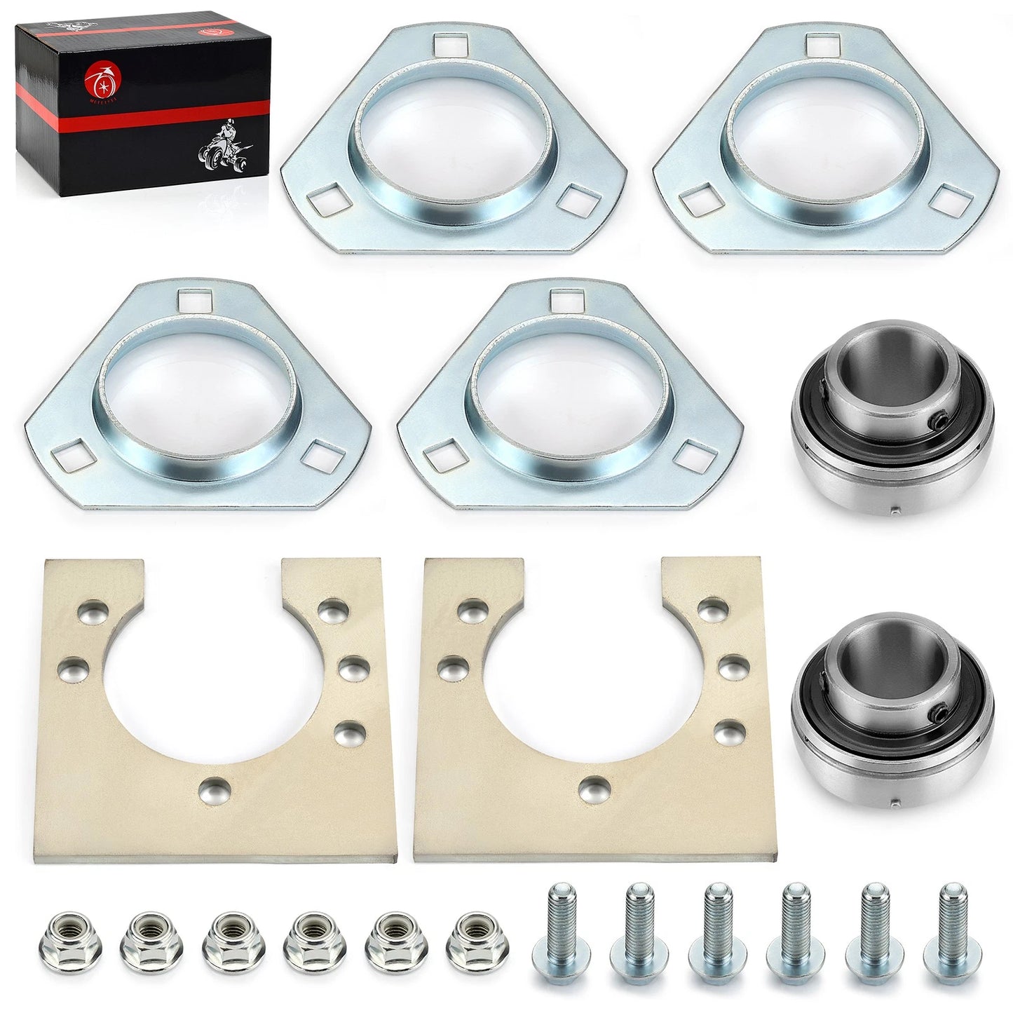 Live Axle Bearing Kit for Go-Karts/Mini Bikes/Trikes/Off Road ATV