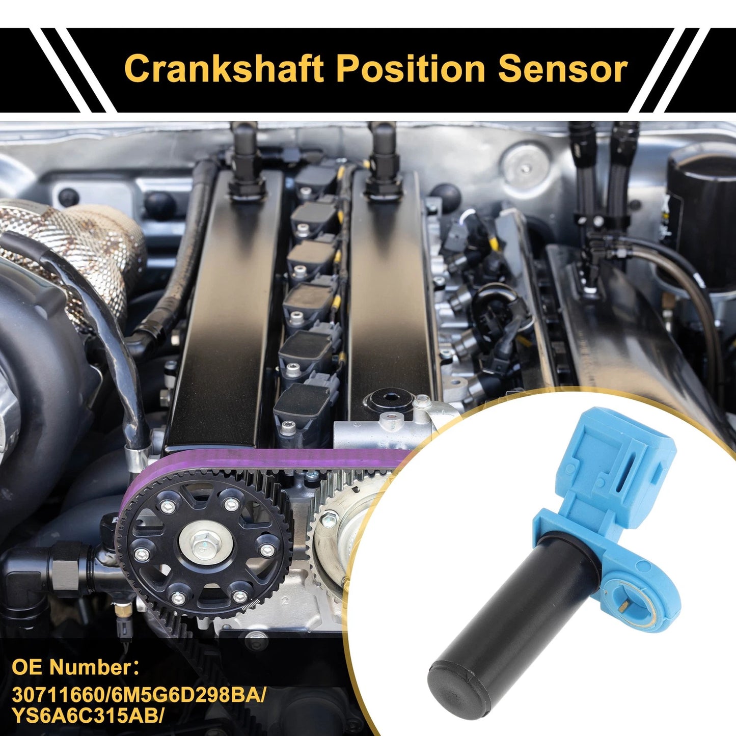 Crankshaft Position Sensor for Ford Focus 1.6 (2005-2011) CKP Sensor