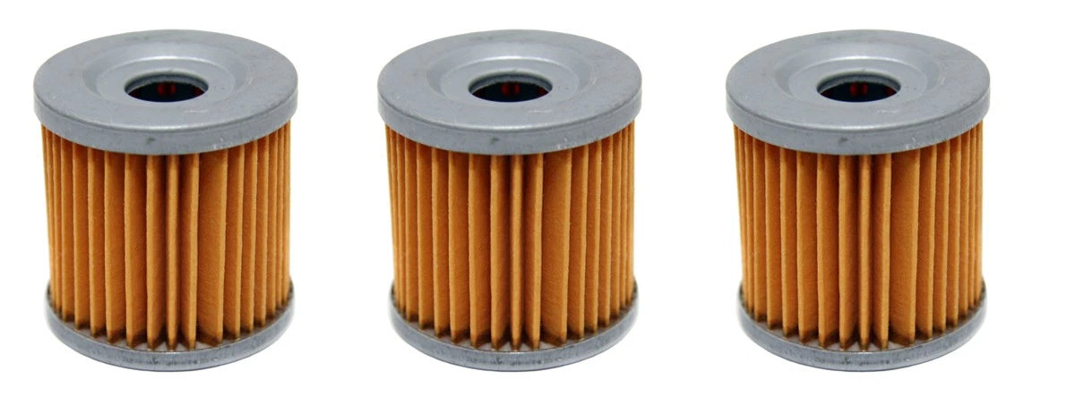 3 x Oil Filters for Arctic Cat DVX400, Kawasaki KFX400, Suzuki LTZ400