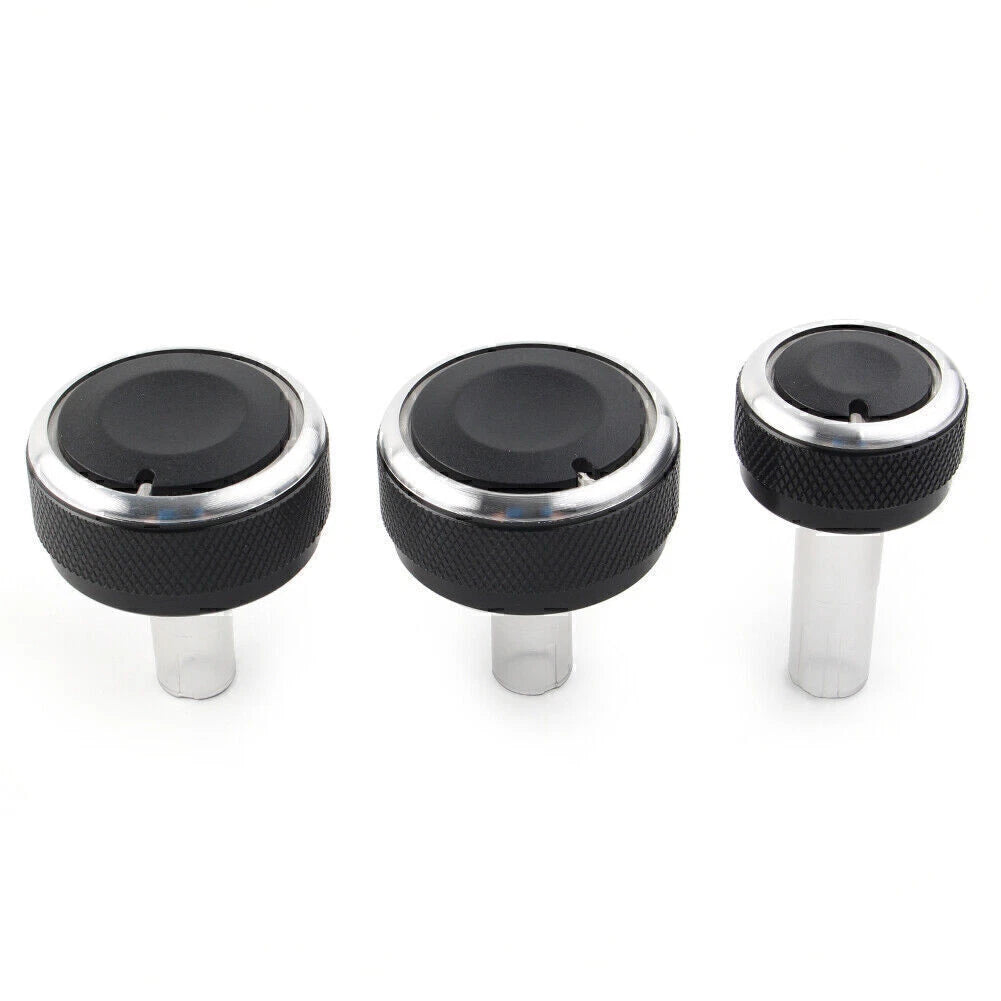 3 x A/C Control Knob Switch Panel for VW Golf MK4, Passat B5, Bora (1998-2006)
