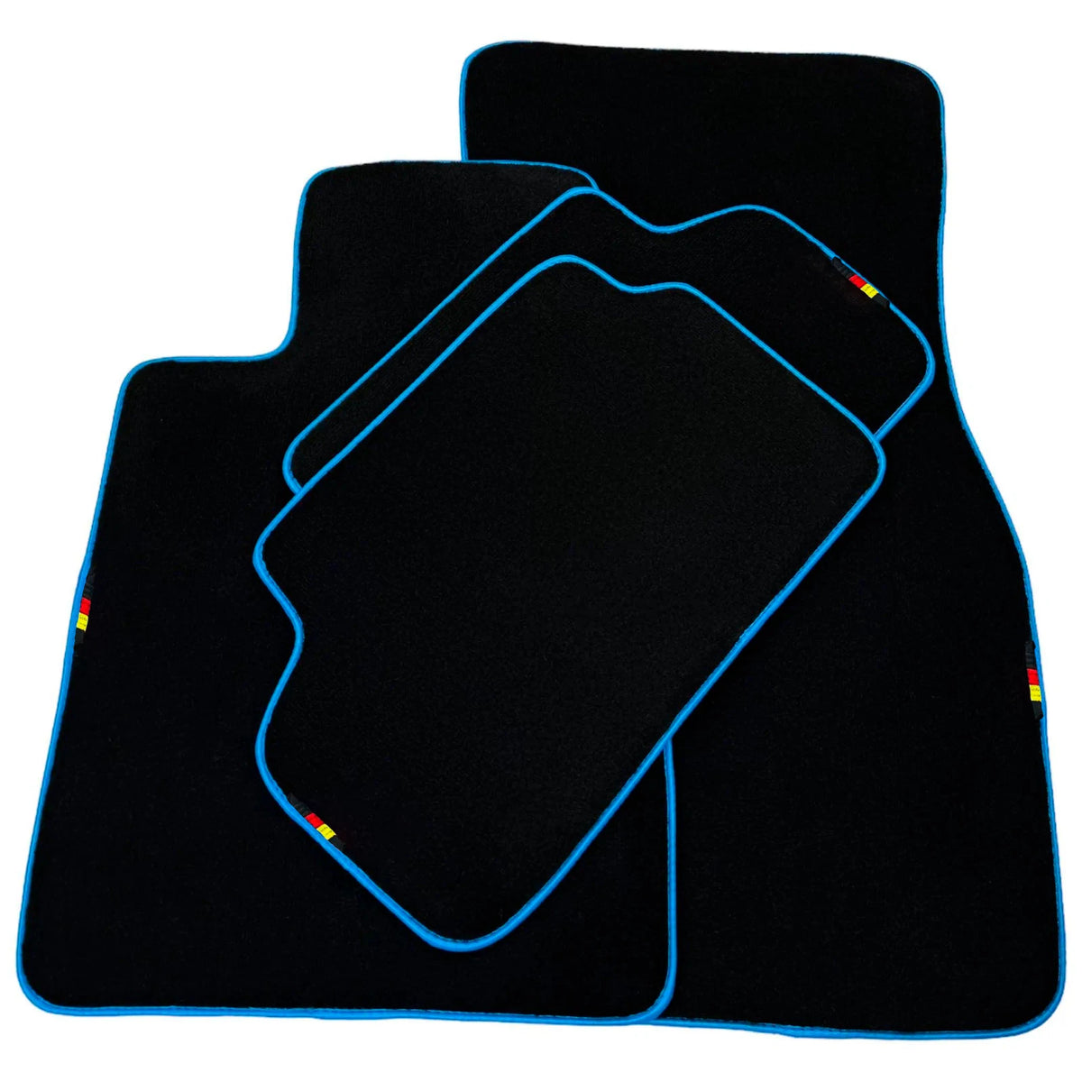 AutoWin Black Floor Mats for BMW 7 Series G11 (2015-2021)