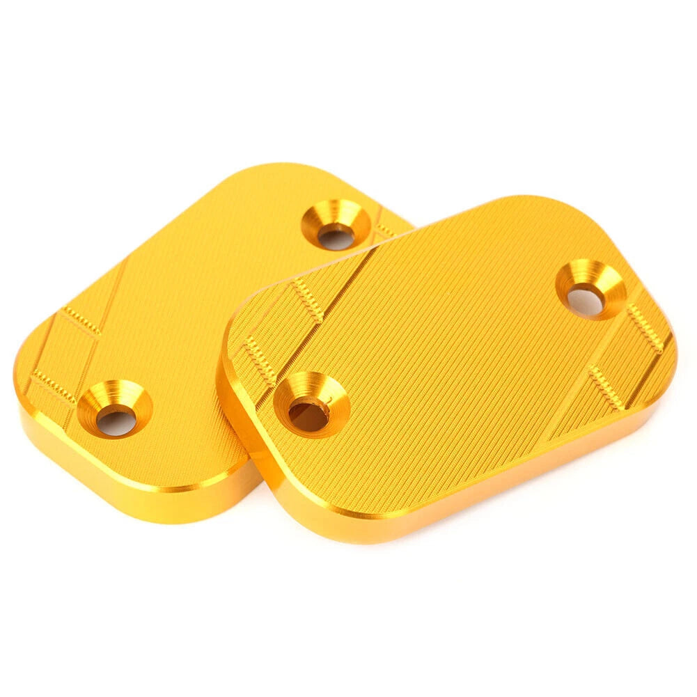 CNC Front Brake Reservoir Covers Aluminum Gold for Yamaha NMAX 155 (15-19)