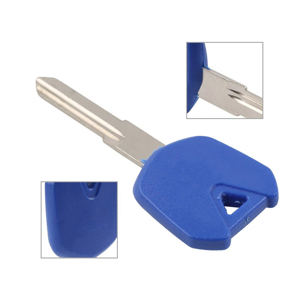 Blue Motor Uncut Blade Blank Key for Kawasaki NINJA250 ZX250R EX250 NINJA300