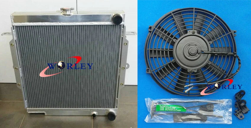 Aluminum Radiator Shroud Fan Hose for Land Cruiser 75 Series (1984-1990)