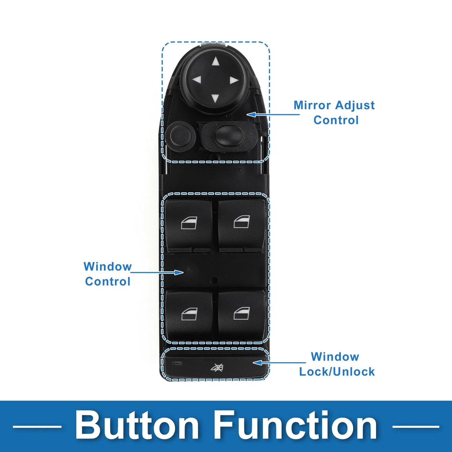 Power Window Switch for BMW 325i (2006-2006)