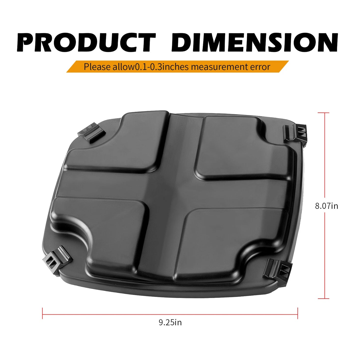 Air Box Lid Seal Kit for Honda Rancher 420/Foreman/500/520/Pioneer 500 (2007–2020)
