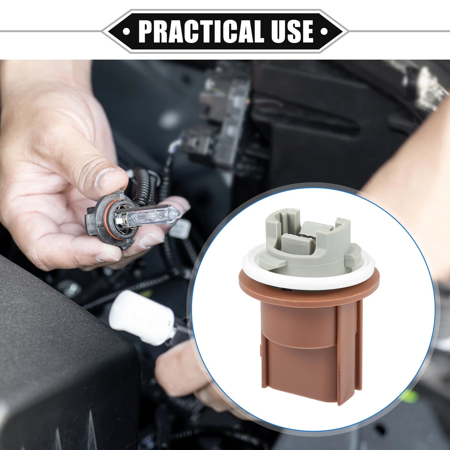 Turn Signal Light Sockets for Ford Edge, Taurus (2011-2014)