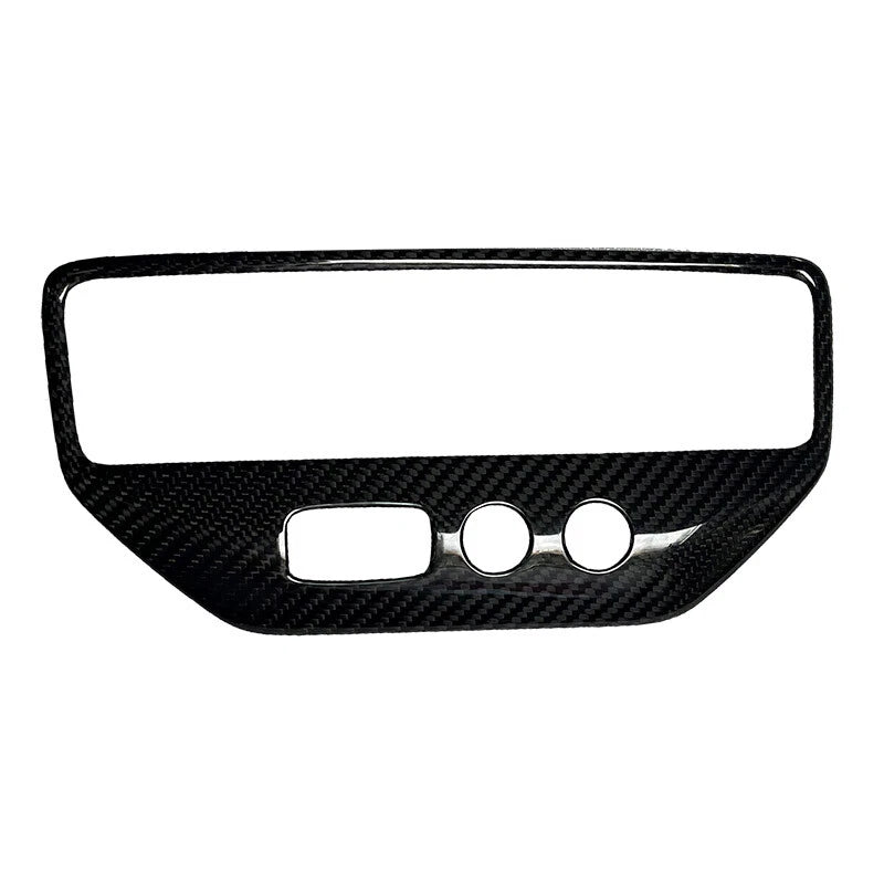 Dry Carbon Fiber AC Control Panel Cover Trim for Maserati GranTurismo GC 2008-17