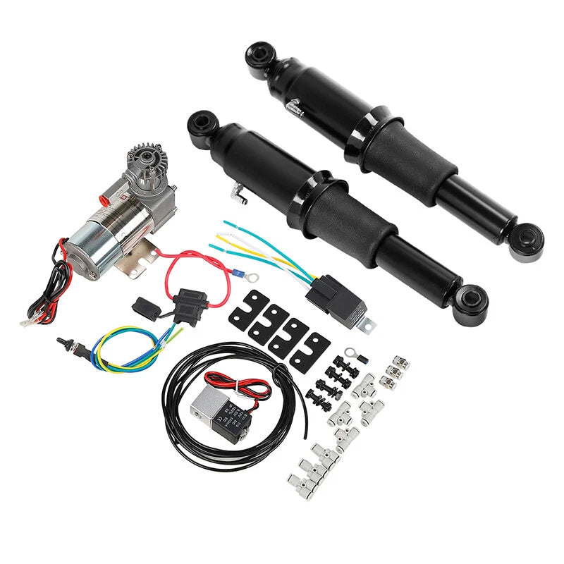Rear Air Ride Suspension for Harley Touring Street Road King Glide (1994-2025)