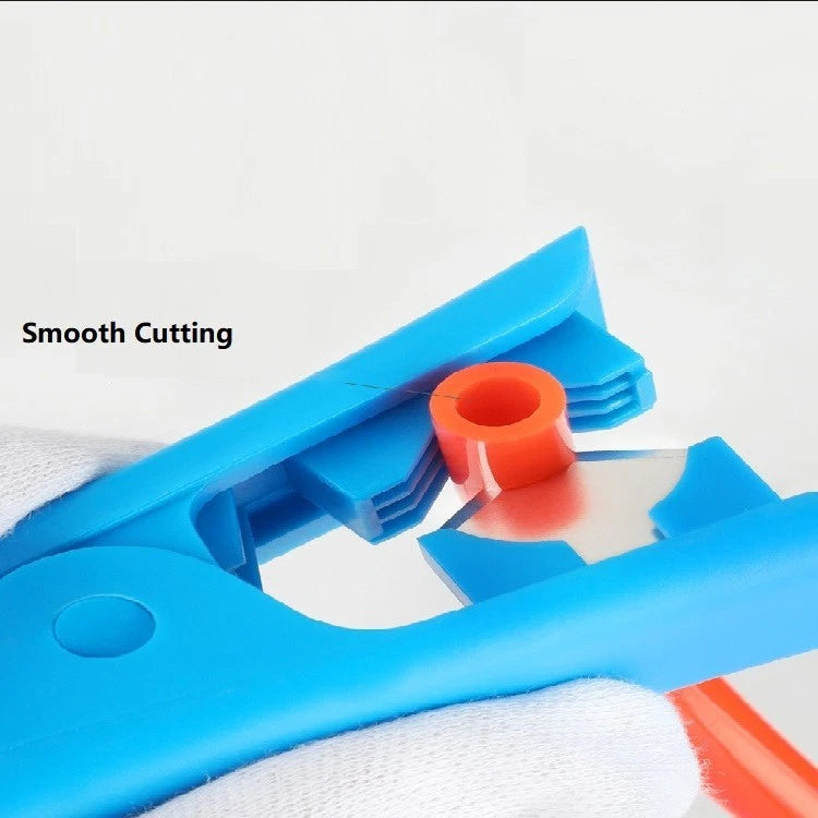 Pneumatic Plastic Tube Cutter PVC/PU/Rubber Silicone Tube-Cutter