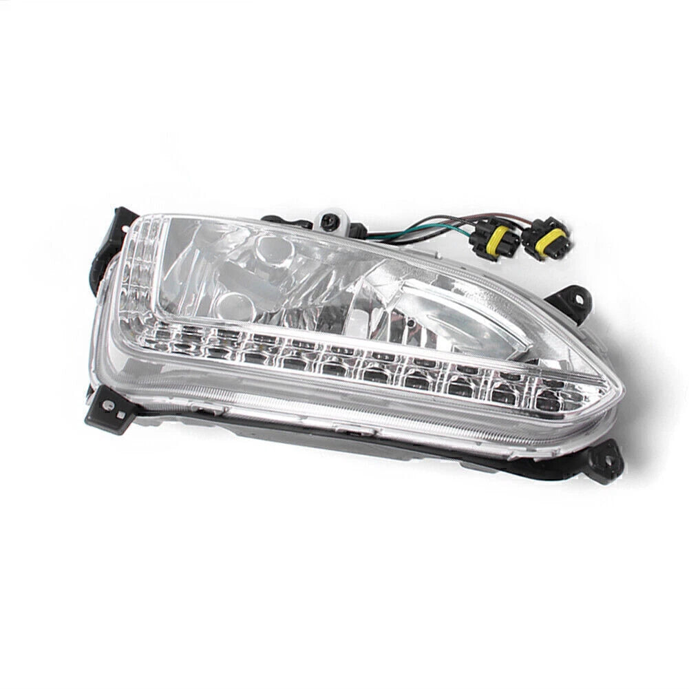 LED DRL Daytime Running Light Fog Lamp for Hyundai IX45 Santa Fe (2013-2015)