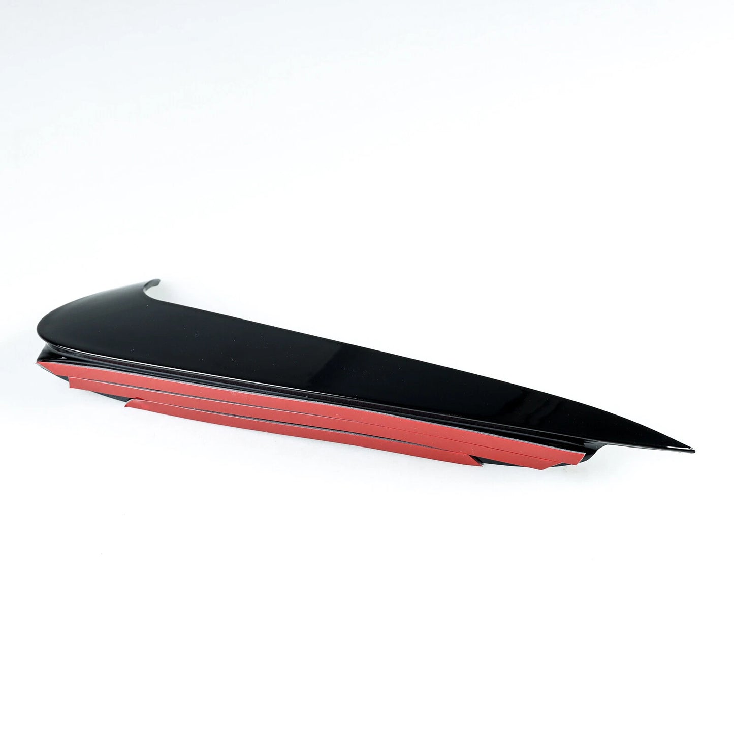 2 x Black Rear Bumper Flap Spoilers for Mercedes Benz C205 (2015-2020)