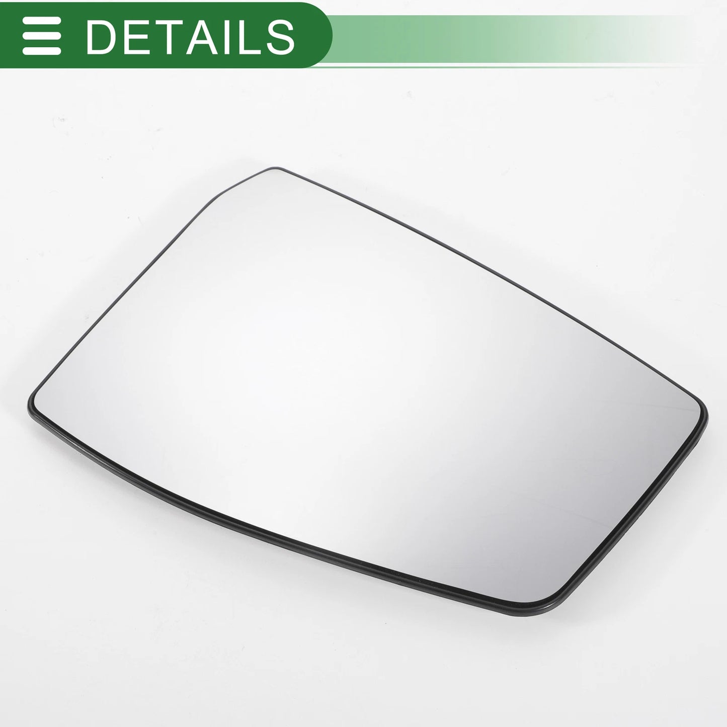 Right Side White Mirror Glass with Back Convex for Ford Tourneo