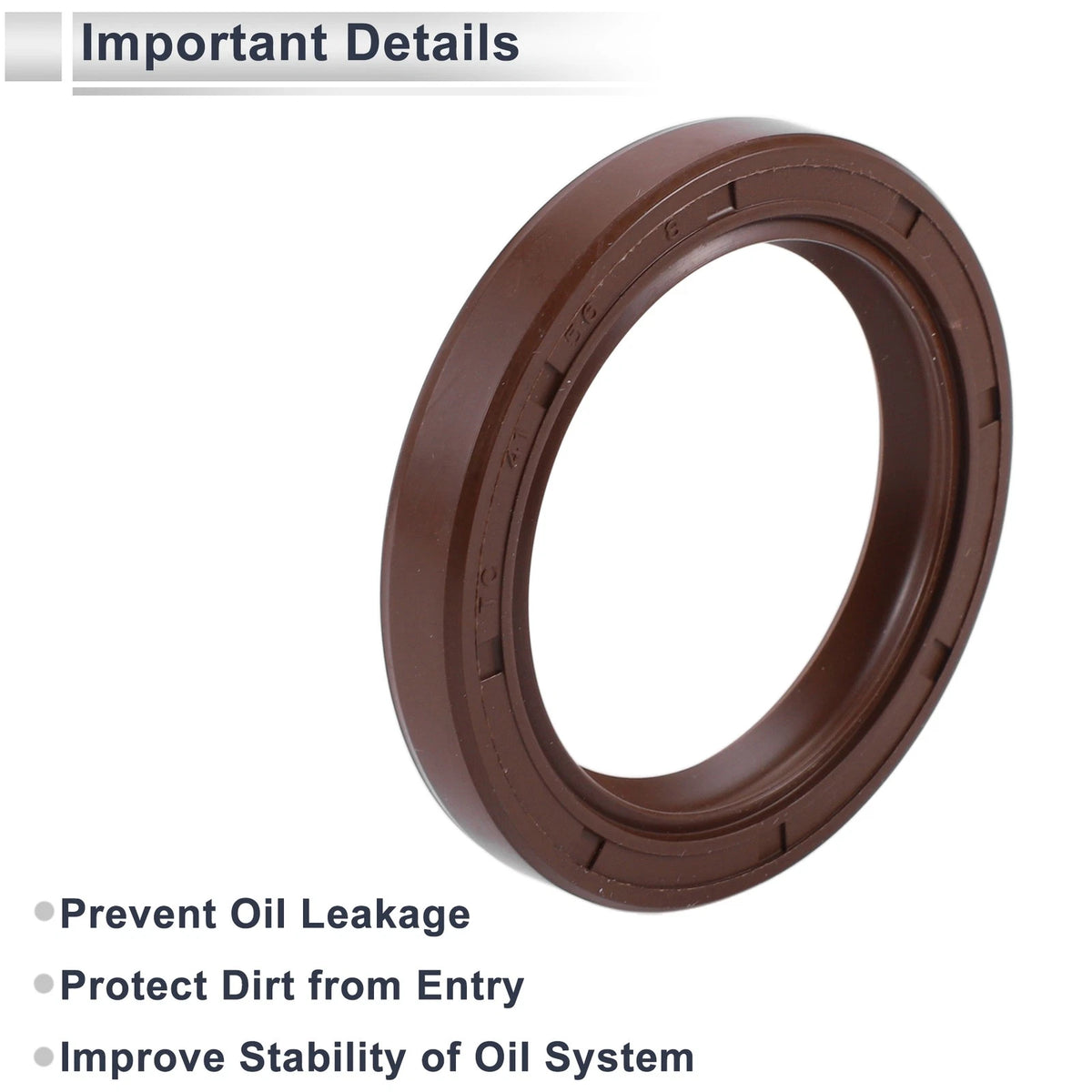 Crankshaft Oil Seal for Honda Legend (2006-2012) 1 Pc