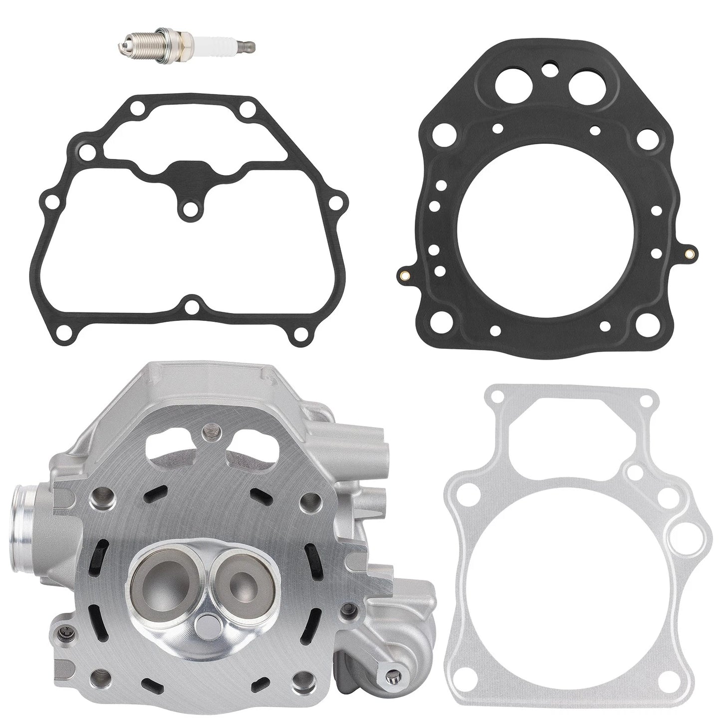 2 x Cylinder Head +Gasket for Honda Rancher TRX420 (2009–2024)