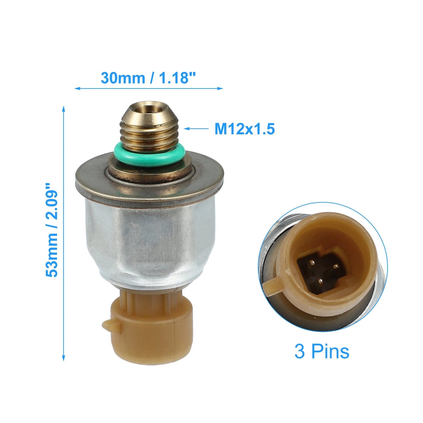 Fuel Injection Pressure Sensor for Ford F250 F350 6.0L Diesel (2003-2004)