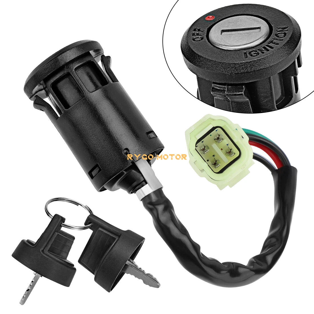 Ignition Assembly Switch for Kawasaki KFX50/KFX90 (2007–2023)