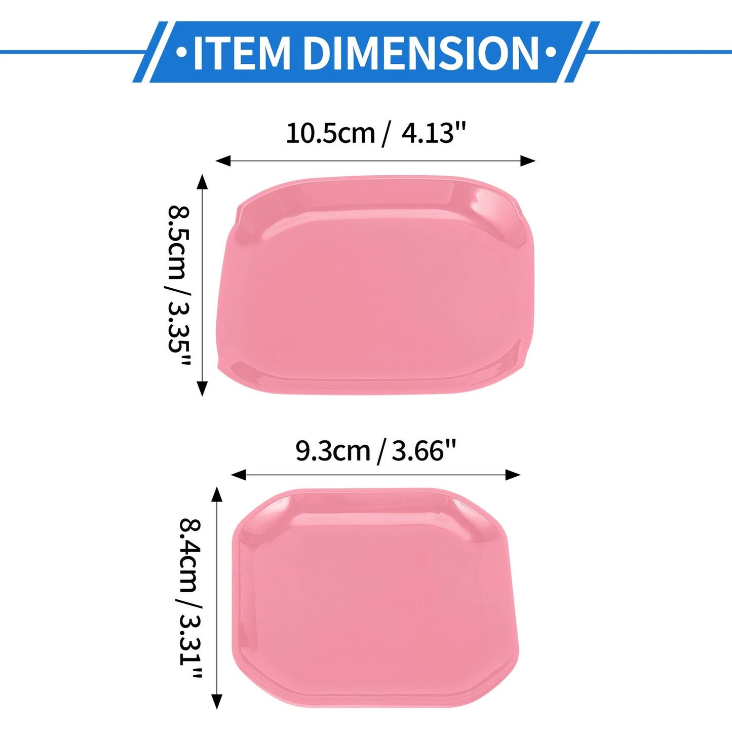 5 Pcs Door Bowl Cover Trim for Jeep Wrangler JL (2018-2022) - ABS Pink