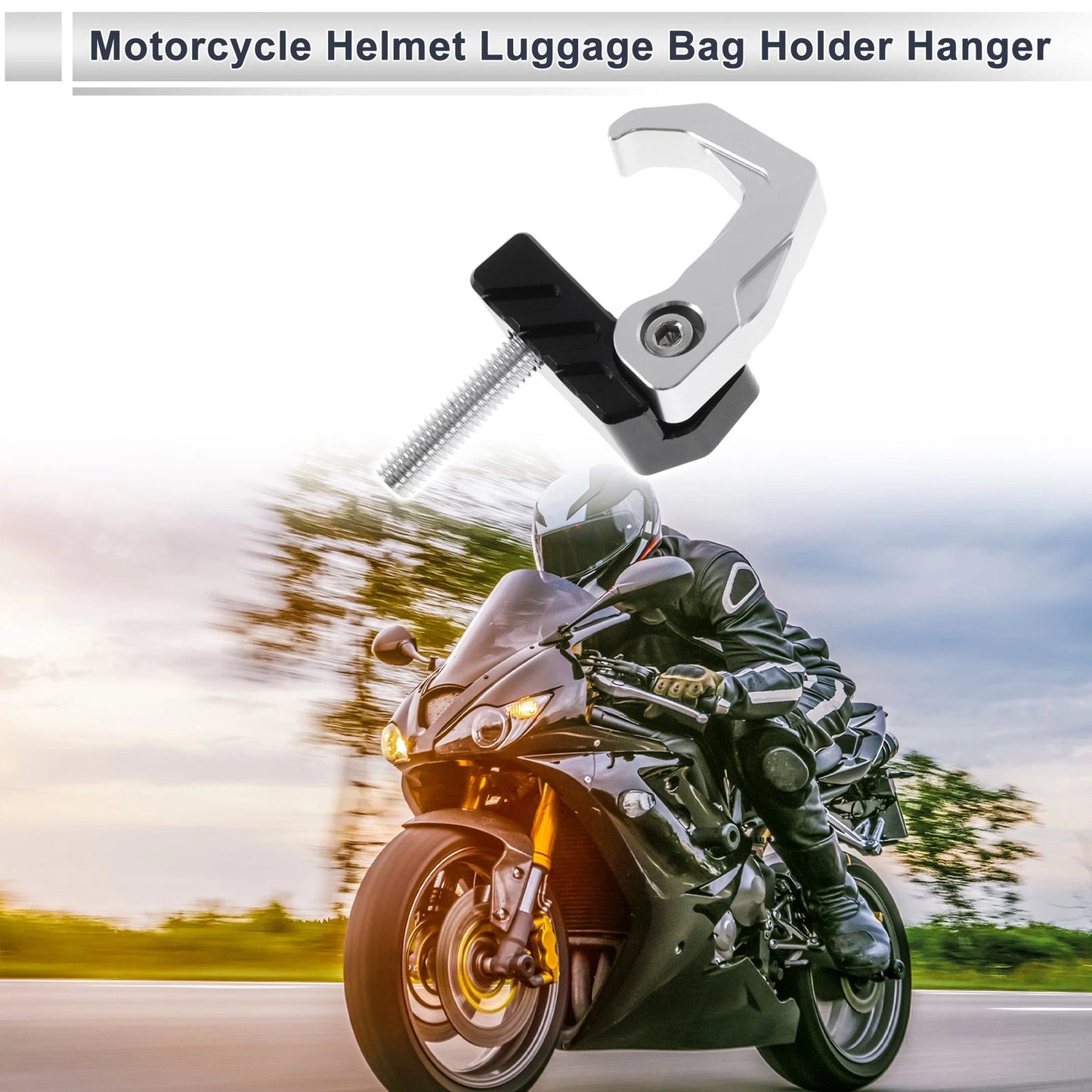 Square 42mm Motorcycle Hanging Hook for Motorcycle