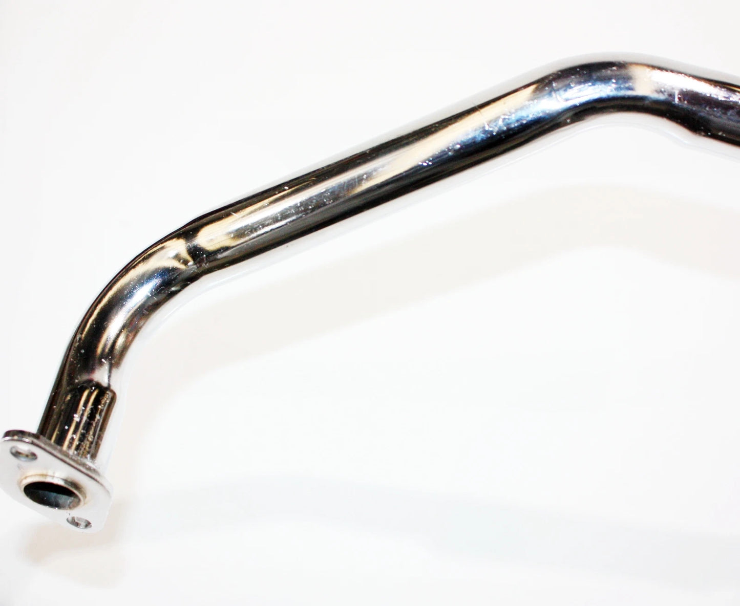 Exhaust Pipe + RED Alloy Muffler for GY6 150cc 200cc Quad Dirt Bike ATV (N/A)