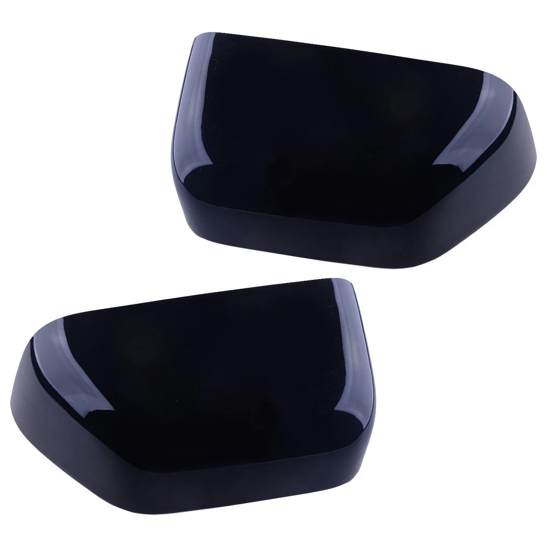 Gloss Black Exterior Mirror Cover for Ford F250 F350 Super Duty (2017-2020)
