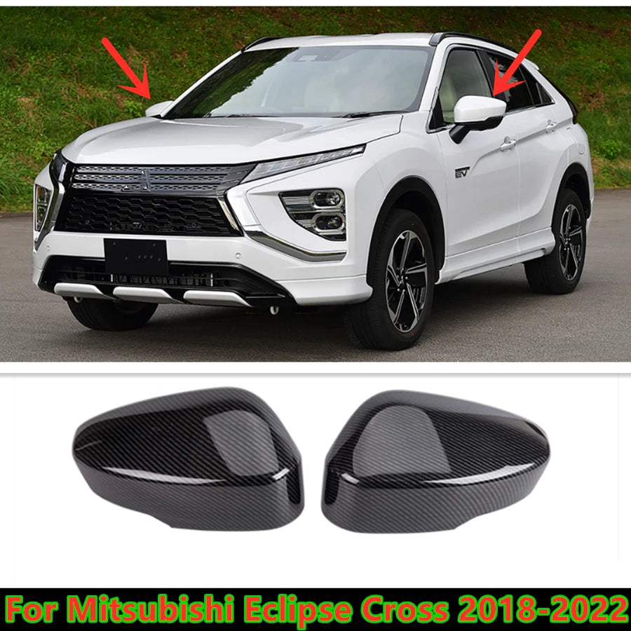 Carbon Fiber Side Mirrors Cover for Mitsubishi Eclipse Cross (2018–2022)