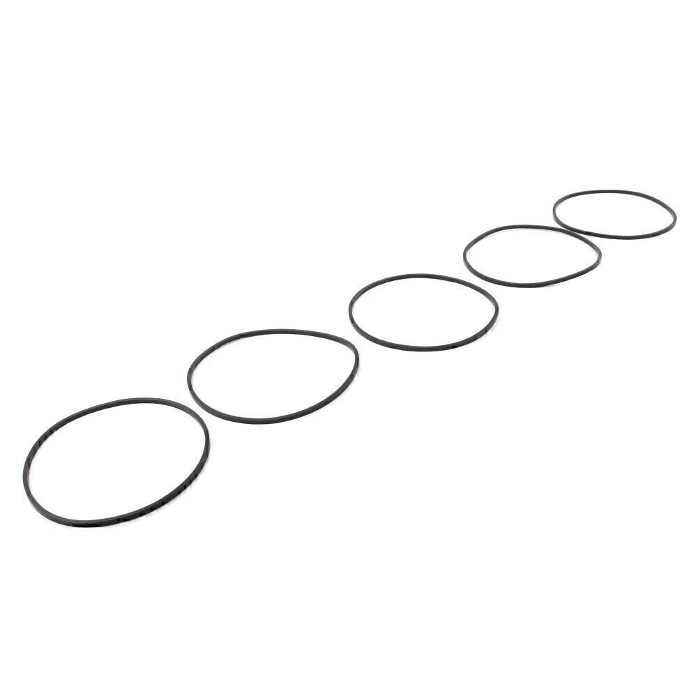 5Pcs Rubber Clutch Cover O-Ring Derby Gasket for Harley Sportster 883 1200 (94-17)