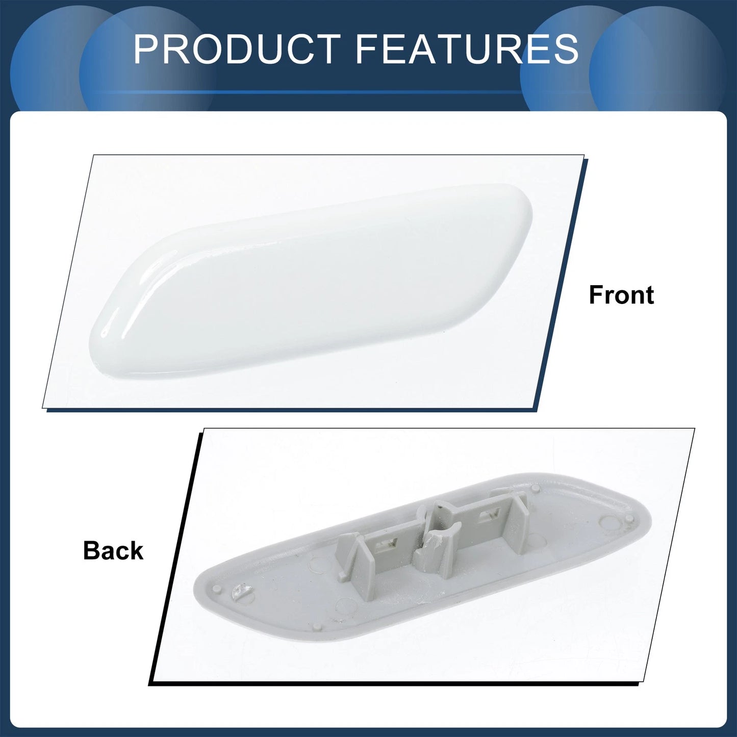 Front Left Washer Nozzle Cover for Honda Accord, Spirior CU1 CU2 (2008-2015)